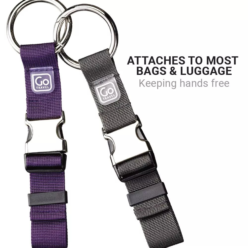Clip Sujetador de Equipaje Ajustable Go Travel