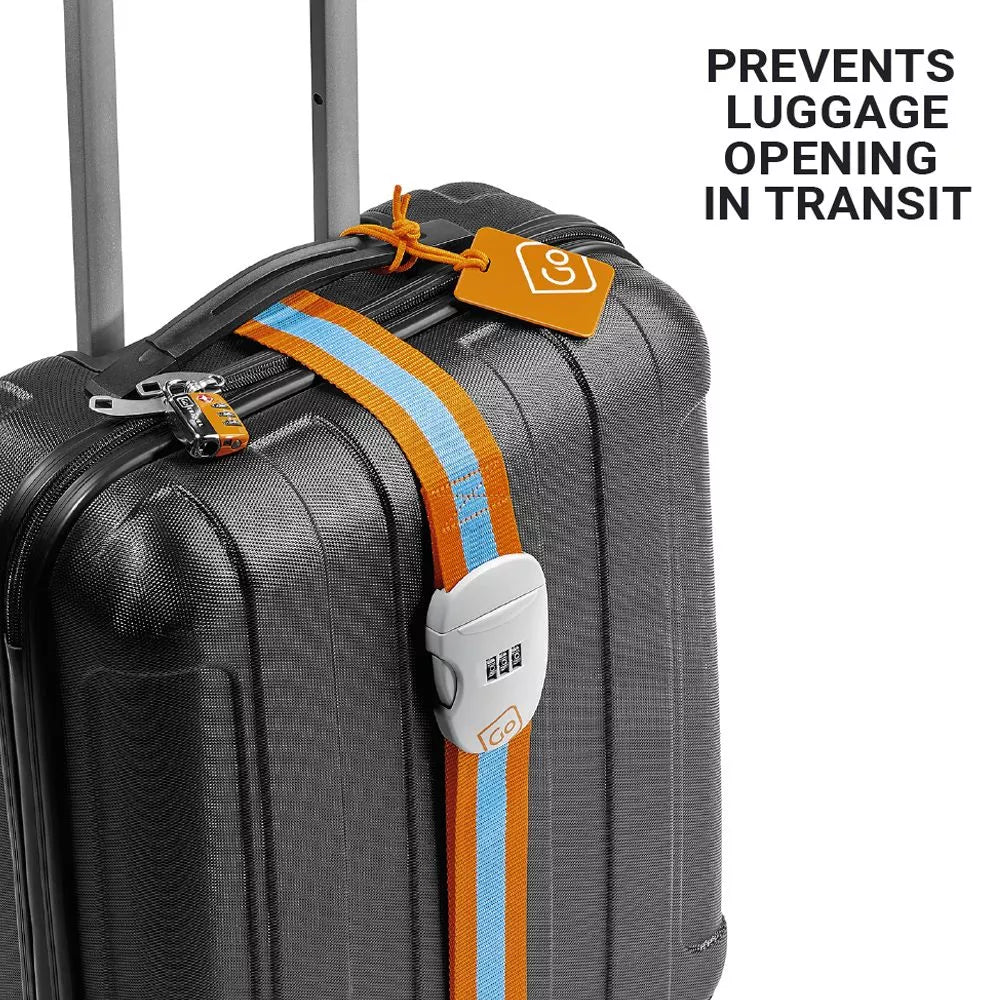 CINTA SEGURIDAD DE EQUIPAJE CON CLAVE