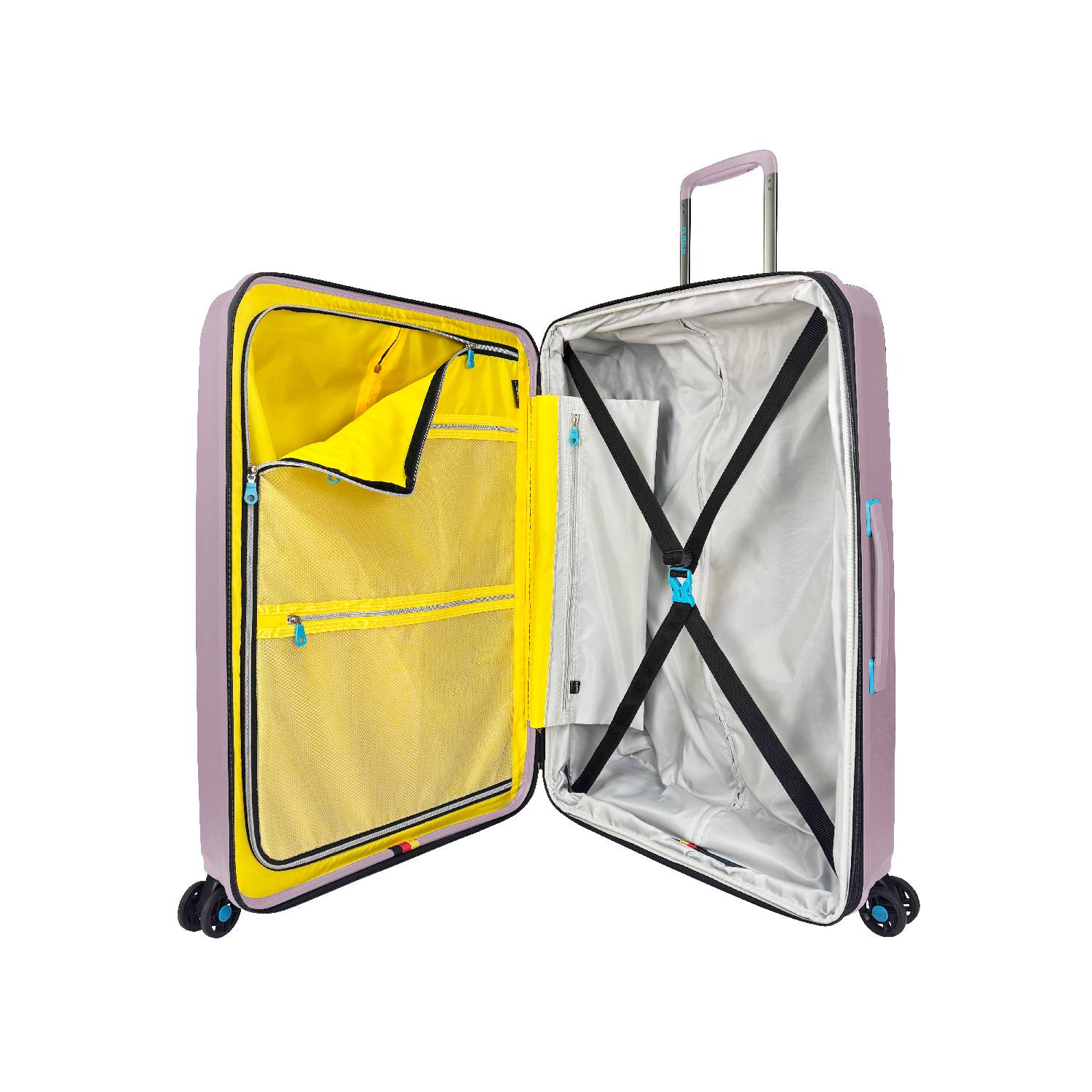 set de maletas livianas resistentes expandibles calidad alemana puerto USB resistente al agua candado TSA