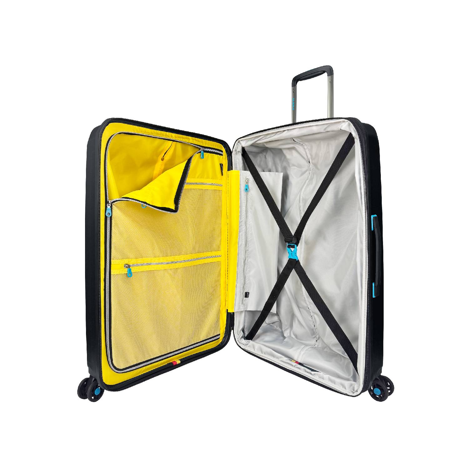 set de maletas livianas resistentes expandibles calidad alemana puerto USB resistente al agua candado TSA