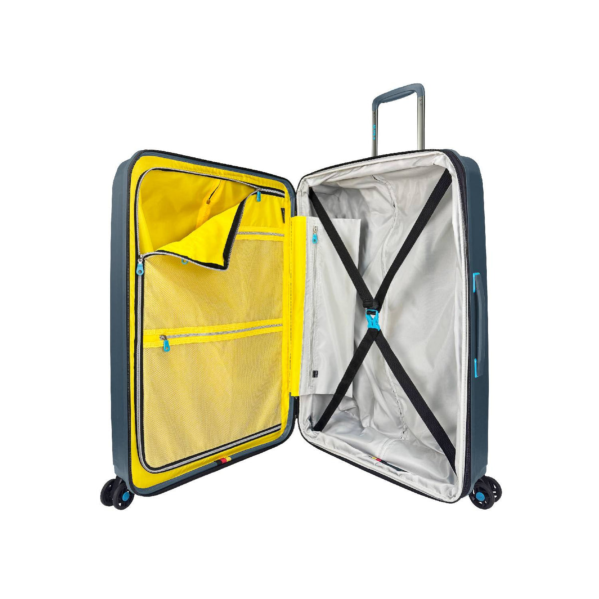 set de maletas livianas resistentes expandibles calidad alemana puerto USB resistente al agua candado TSA