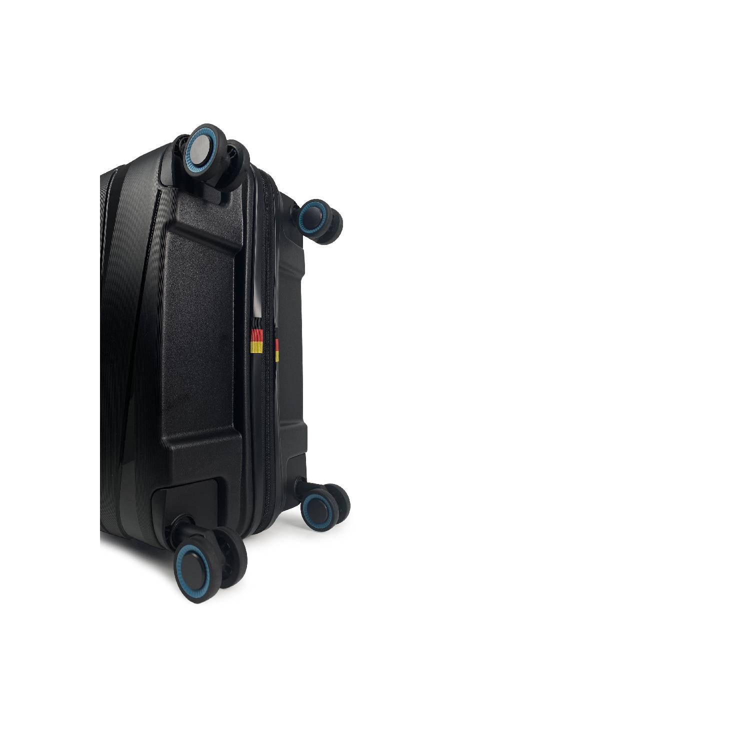 maleta de cabina 10 kgs liviana resistente con candado TSA con doble cierre de seguridad ruedas con giro 360 calidad alemana