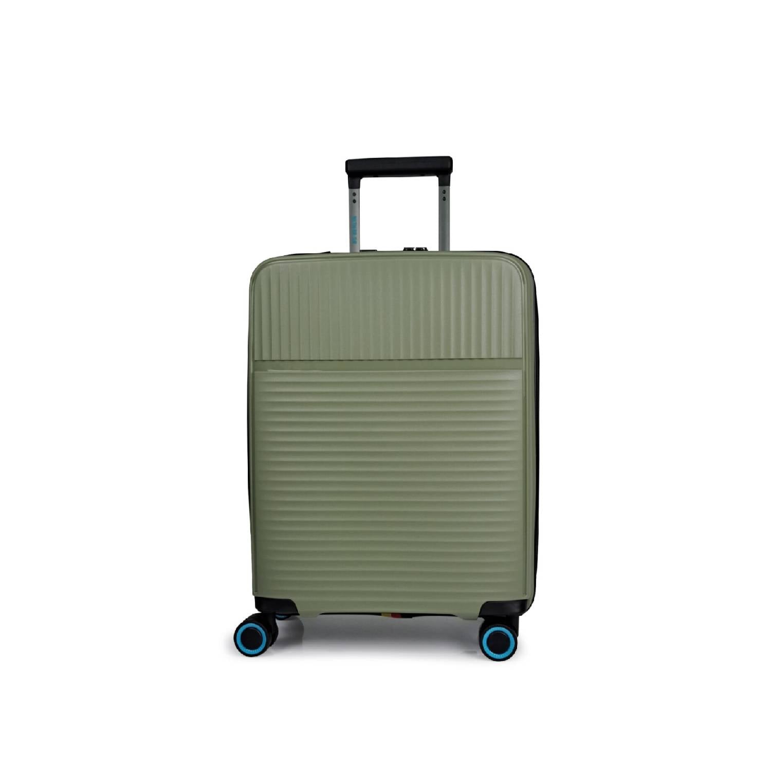 maleta de cabina 10 kgs liviana resistente expandible con candado TSA ruedas con giro 360 calidad alemana