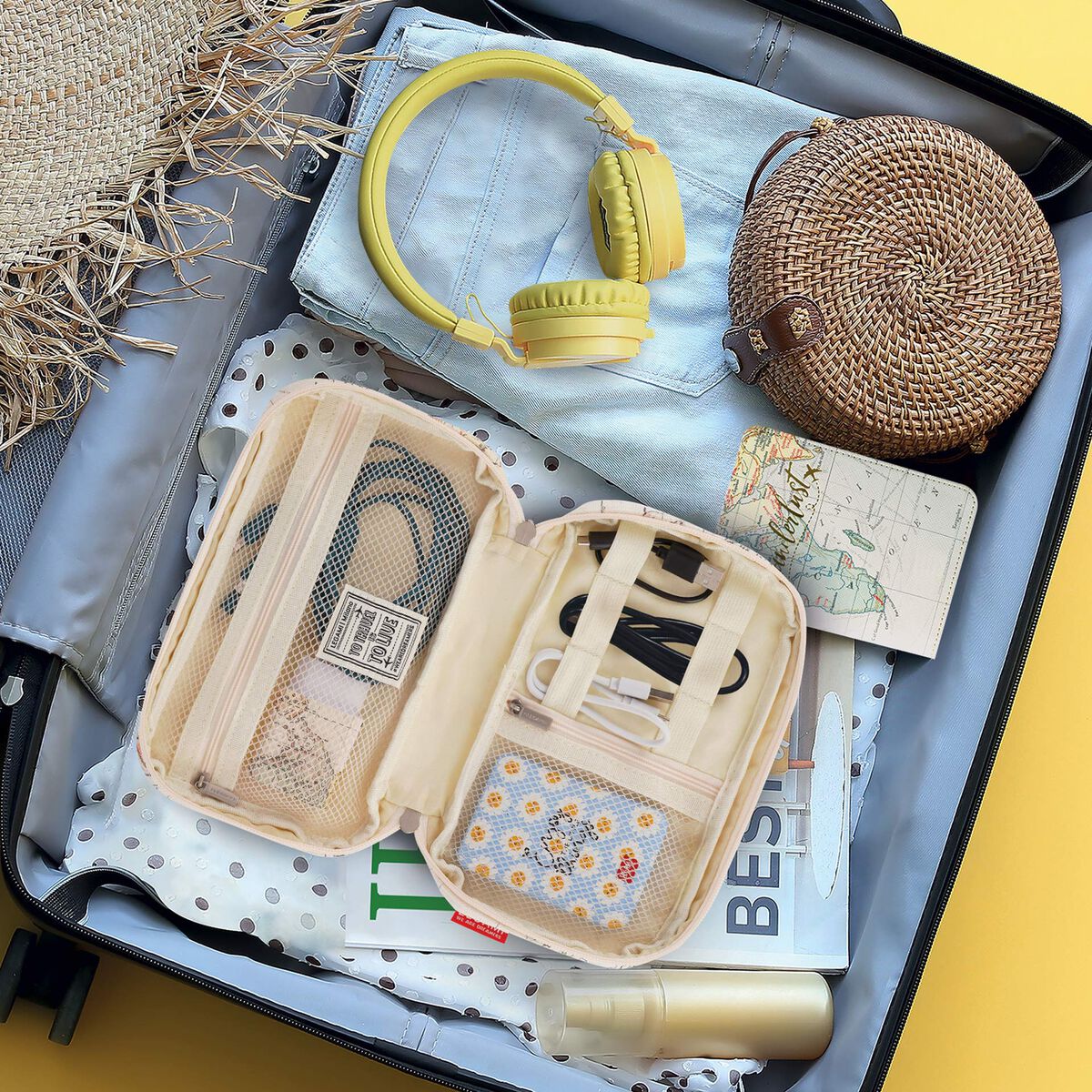 ESTUCHE ORGANIZADOR DE CABLES TRAVEL - Pilgrim Tienda para viajeros