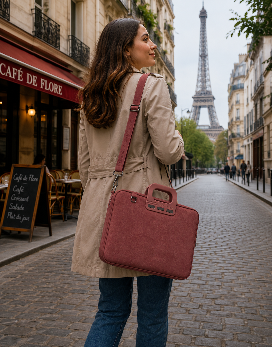 BOLSO BOMBATA DENIM PARA NOTEBOOK 15,6" - Pilgrim Tienda para viajeros