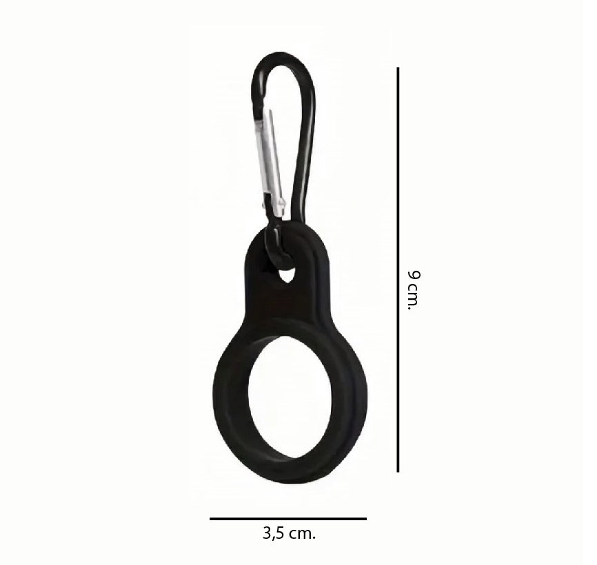 CLIP PORTA BOTELLA NEGRO