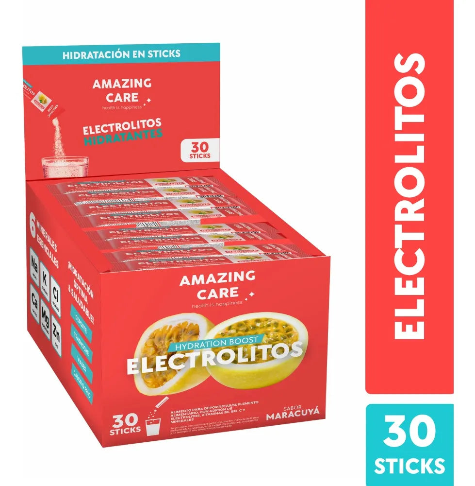 Pack de 30 sobres electrolitos/ bebida hidratante sabor Maracuyá - Pilgrim Tienda para viajeros
