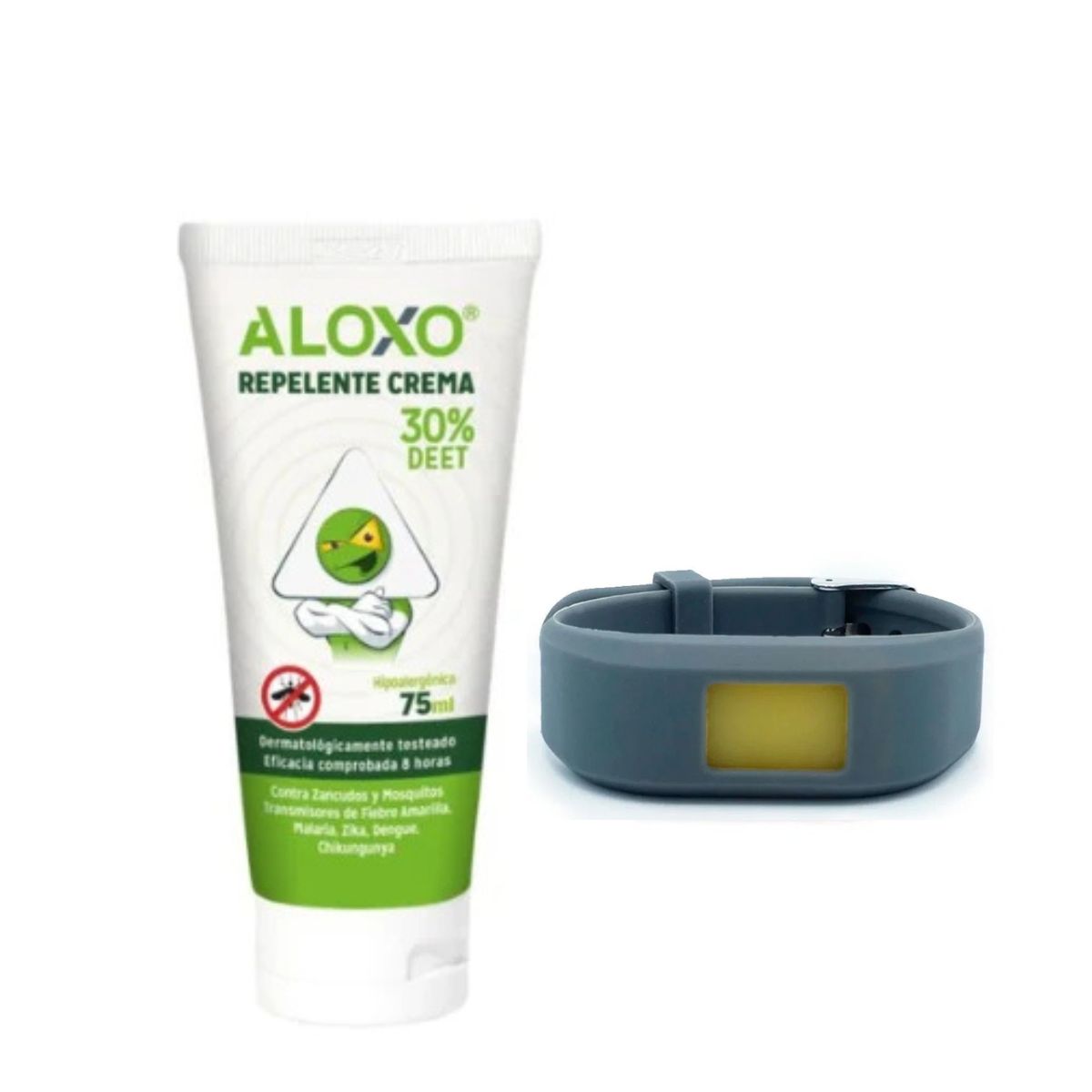 Kit Repelente Viajero Apto Cabina - Crema + Pulsera - Pilgrim Tienda para viajeros