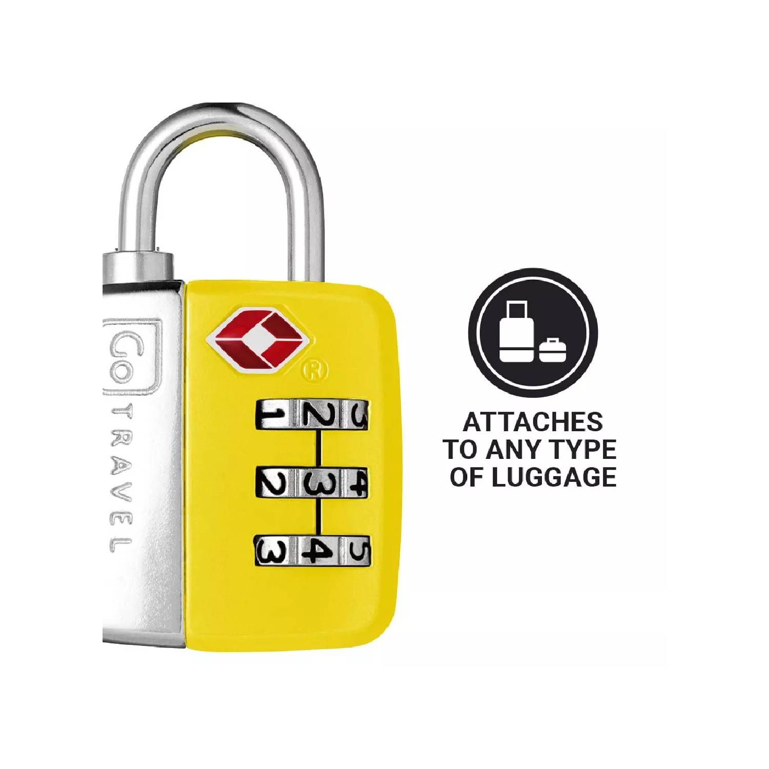 PAR DE CANDADOS TSA CON CLAVE