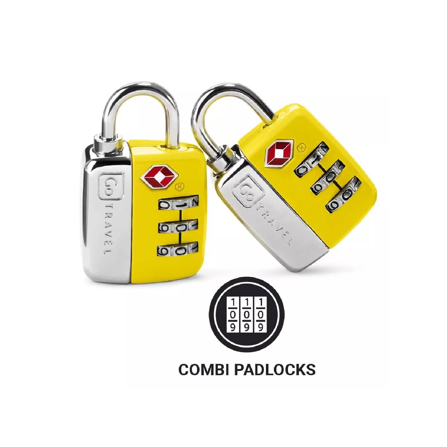 PAR DE CANDADOS TSA CON CLAVE