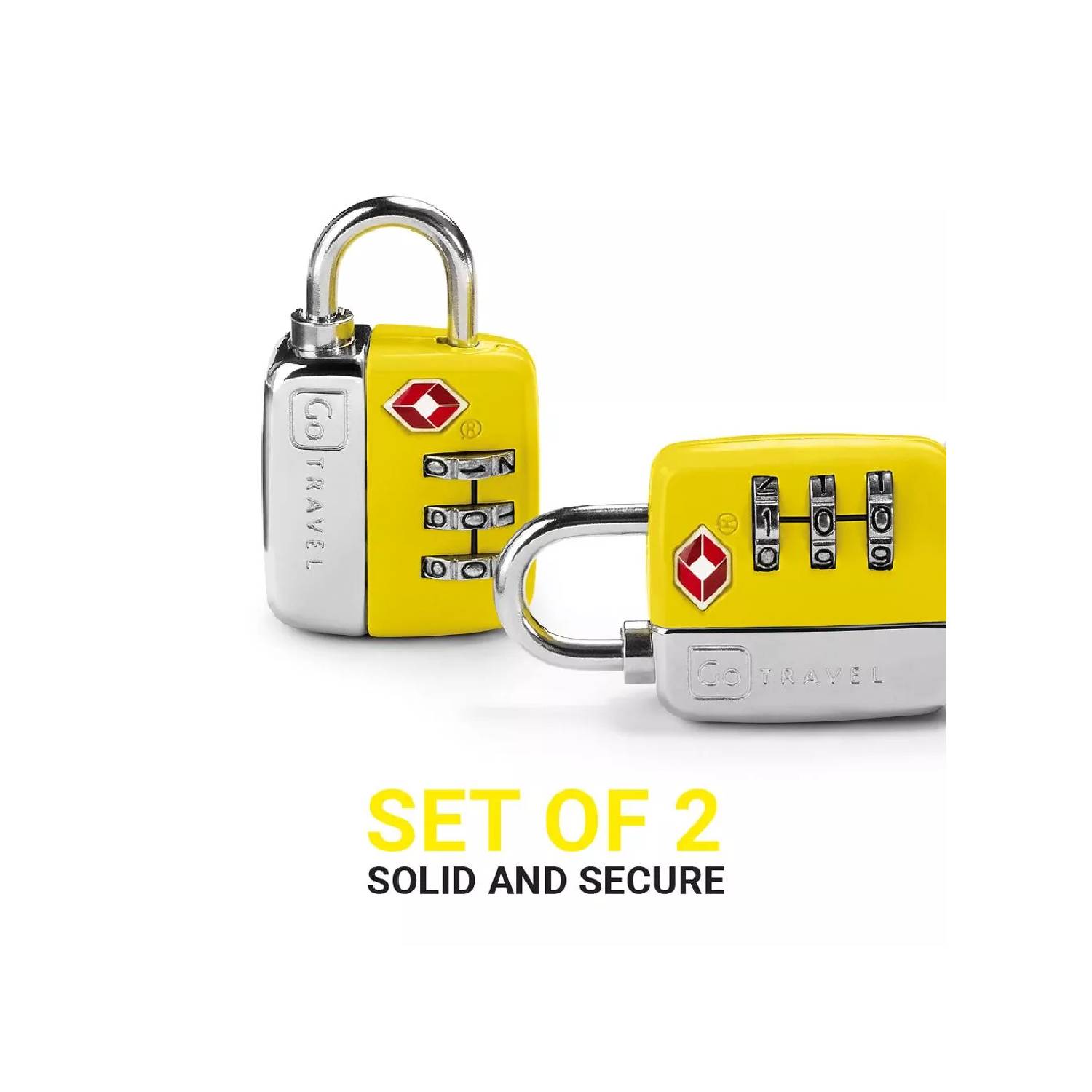 PAR DE CANDADOS TSA CON CLAVE