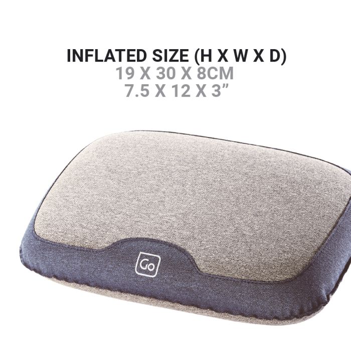 COJIN Y APOYO LUMBAR INFLABLE