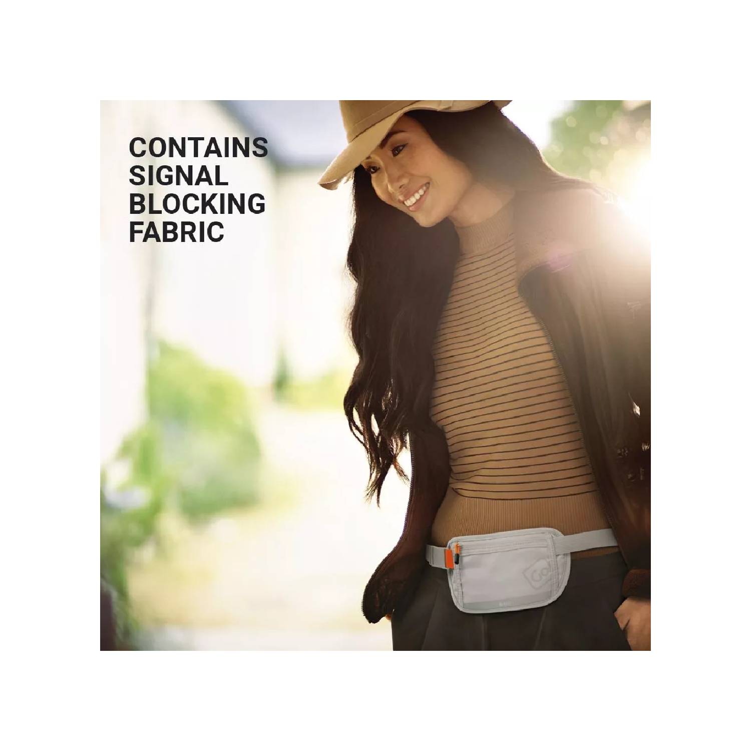 PORTA DINERO SEGURO RFID CON 3 BOLSILLOS