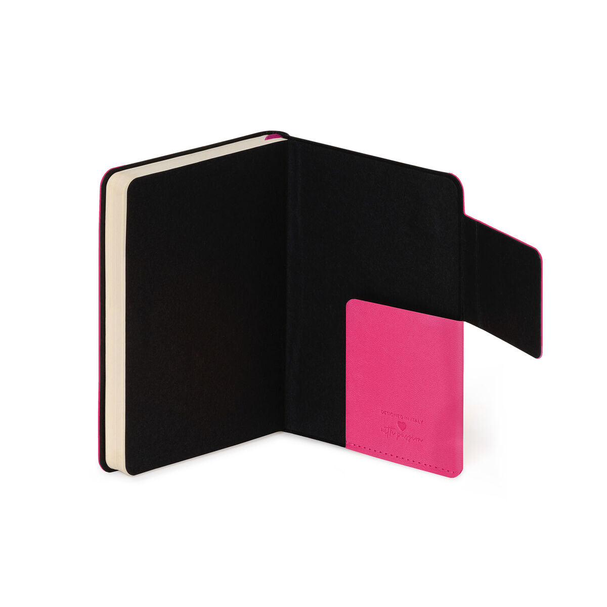 Libreta/ Bitácora de Viaje Legami color fucsia | 192 Páginas de líneas, Tapa Dura - Pilgrim Tienda para viajeros