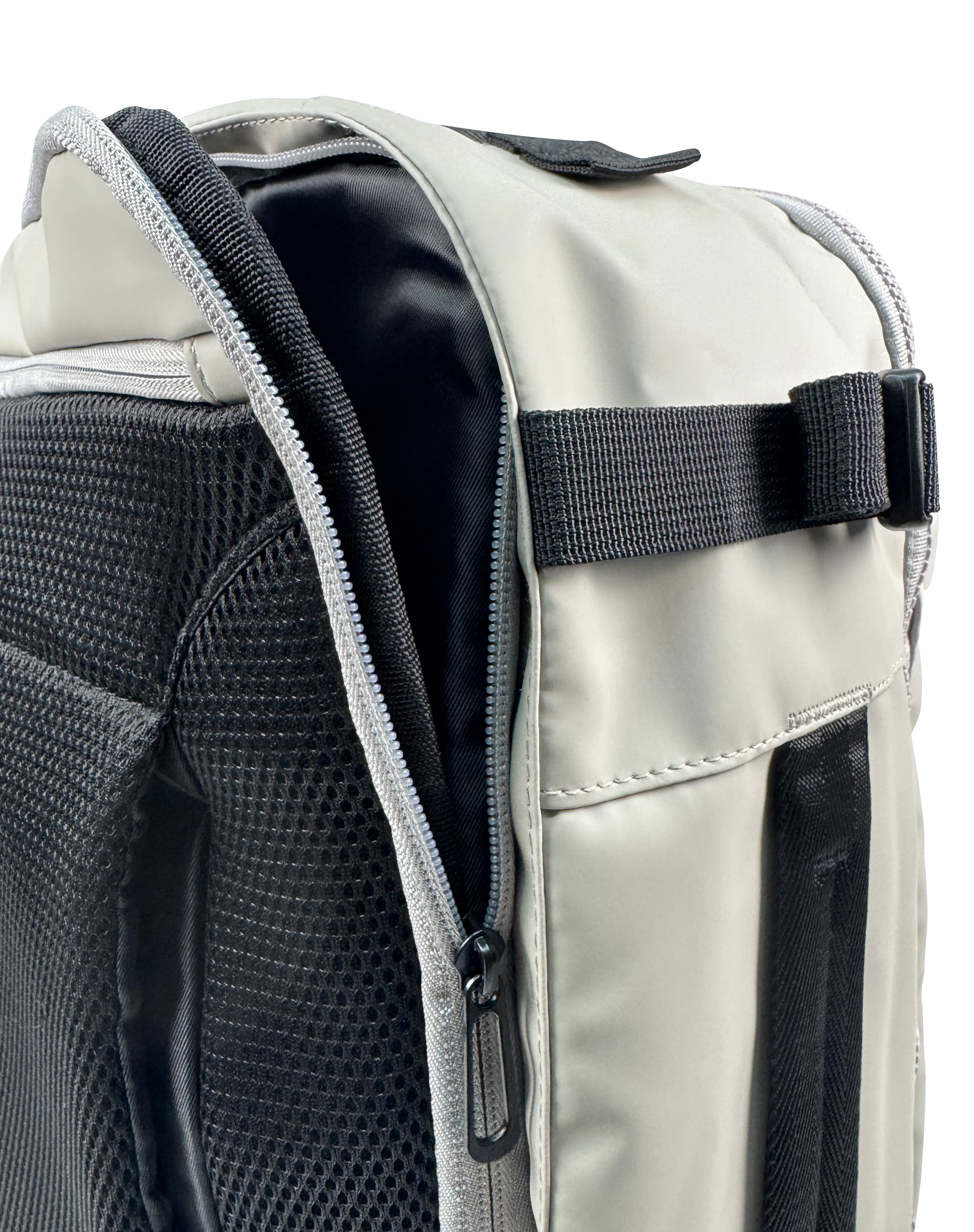 Mochila BG Berlin ideal para viajar, se abre completamente para fácil acceso