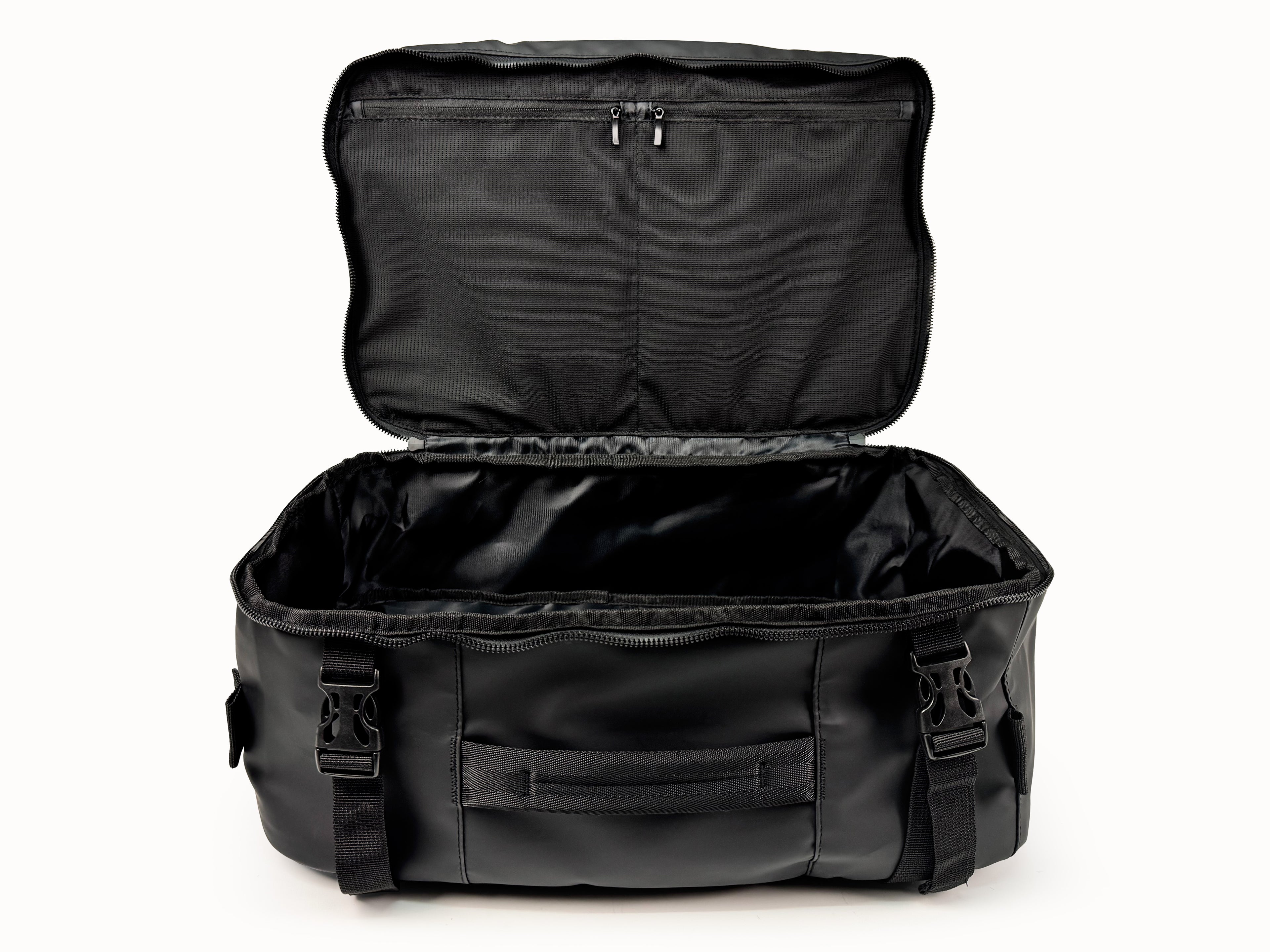 Mochila BG Berlin con apertura total, apta para cabina y fácil de empacar