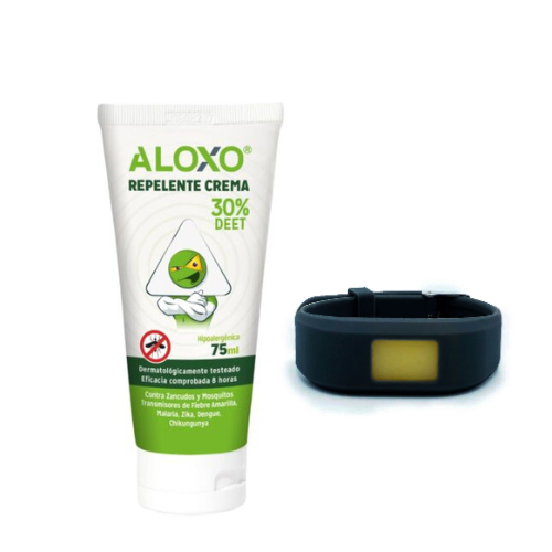 Kit Repelente Viajero Apto Cabina - Crema + Pulsera - Pilgrim Tienda para viajeros