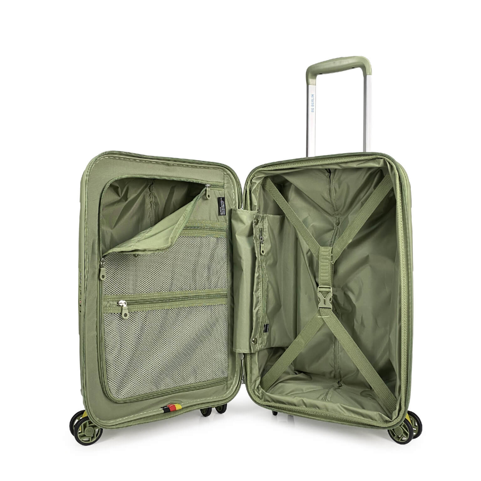 maleta de cabina 10 kgs liviana resistente expandible con doble cierre