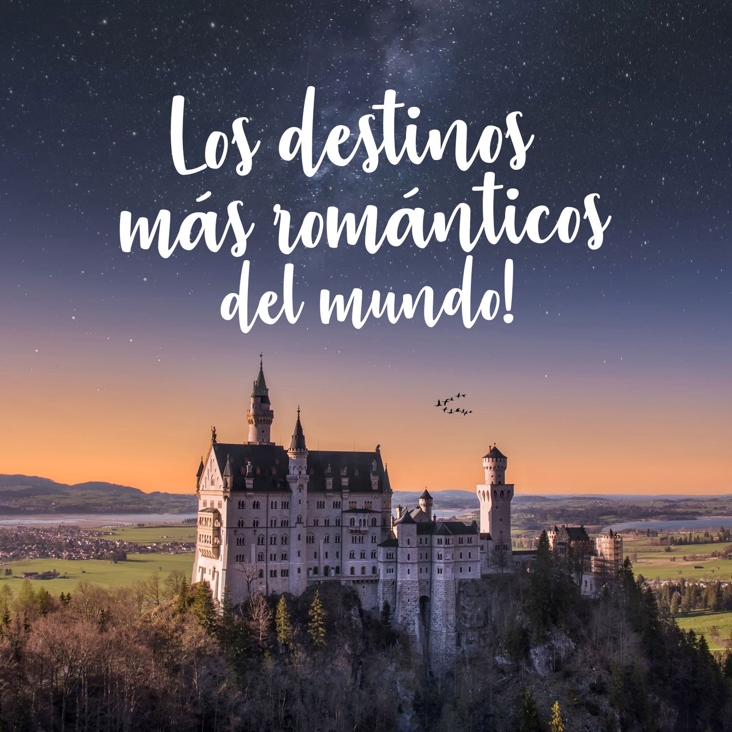 LOS DESTINOS MÁS ROMÁNTICOS DEL MUNDO.