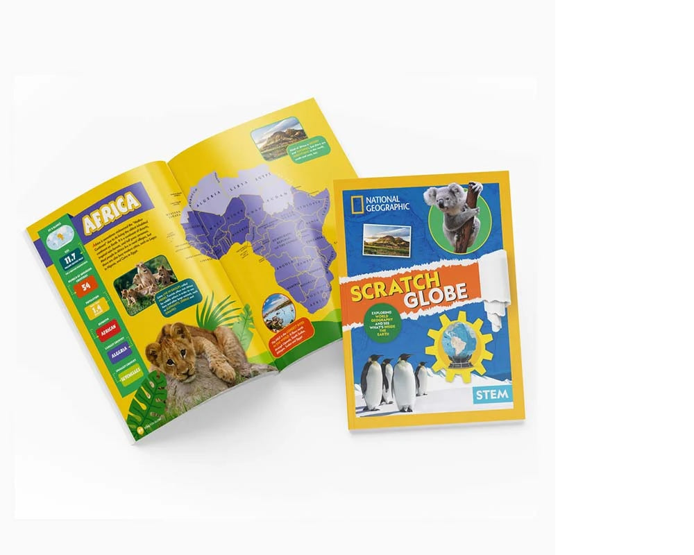 PUZZLE 3D NATGEO MUNDO RASPABLE