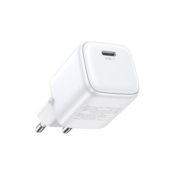 Cargador Rápido UGREEN USB-C 20W Blanco - Pilgrim Tienda para viajeros