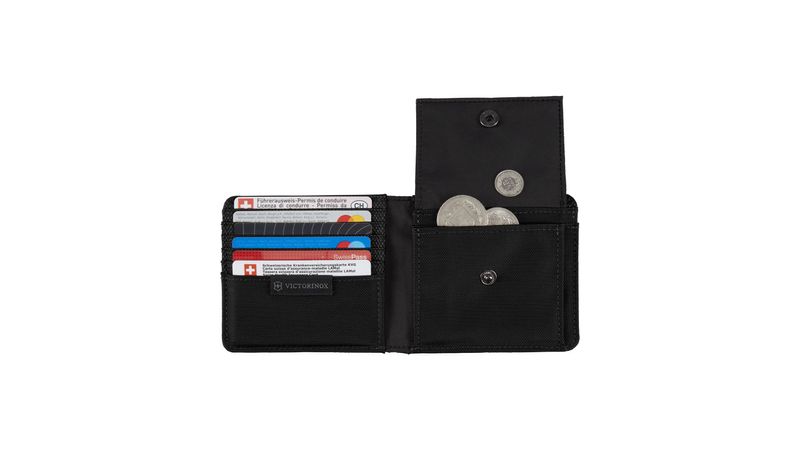 BILLETERA RFID VICTORINOX BIFOLD CON MONEDERO