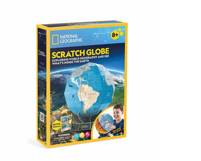 PUZZLE 3D NATGEO MUNDO RASPABLE