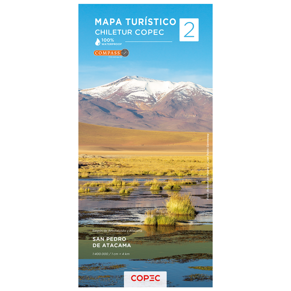 MAPA TURISTICO SAN PEDRO DE ATACAMA - Pilgrim Tienda para viajeros