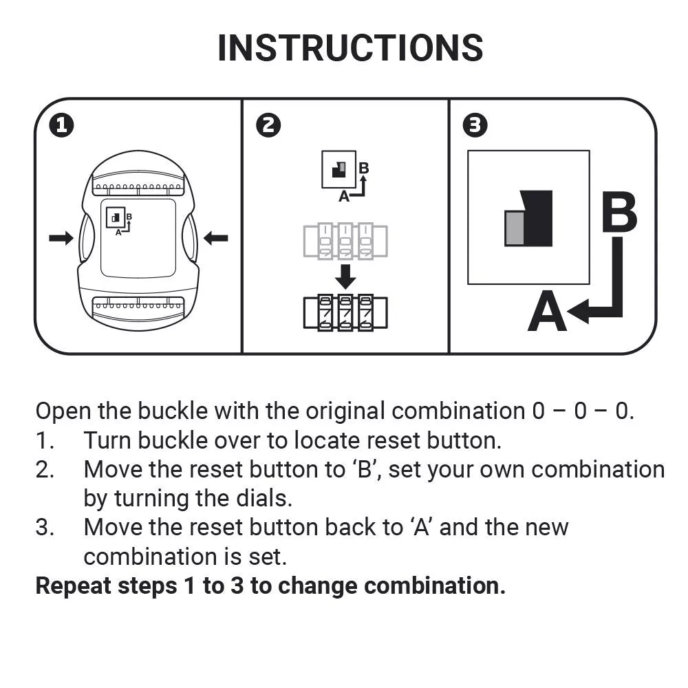 CINTA DE SEGURIDAD PARA EQUIPAJE TSA CON CLAVE
