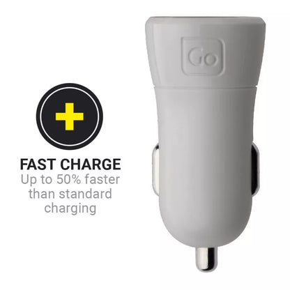 Potente Cargador de Auto USB-A y USB-C