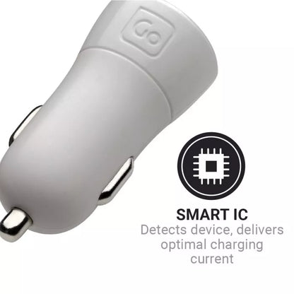 Potente Cargador de Auto USB-A y USB-C