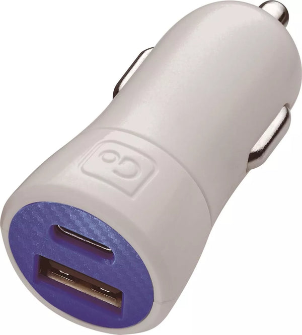 POTENTE CARGADOR AUTO USB-A & USB-C - Pilgrim Tienda para viajeros