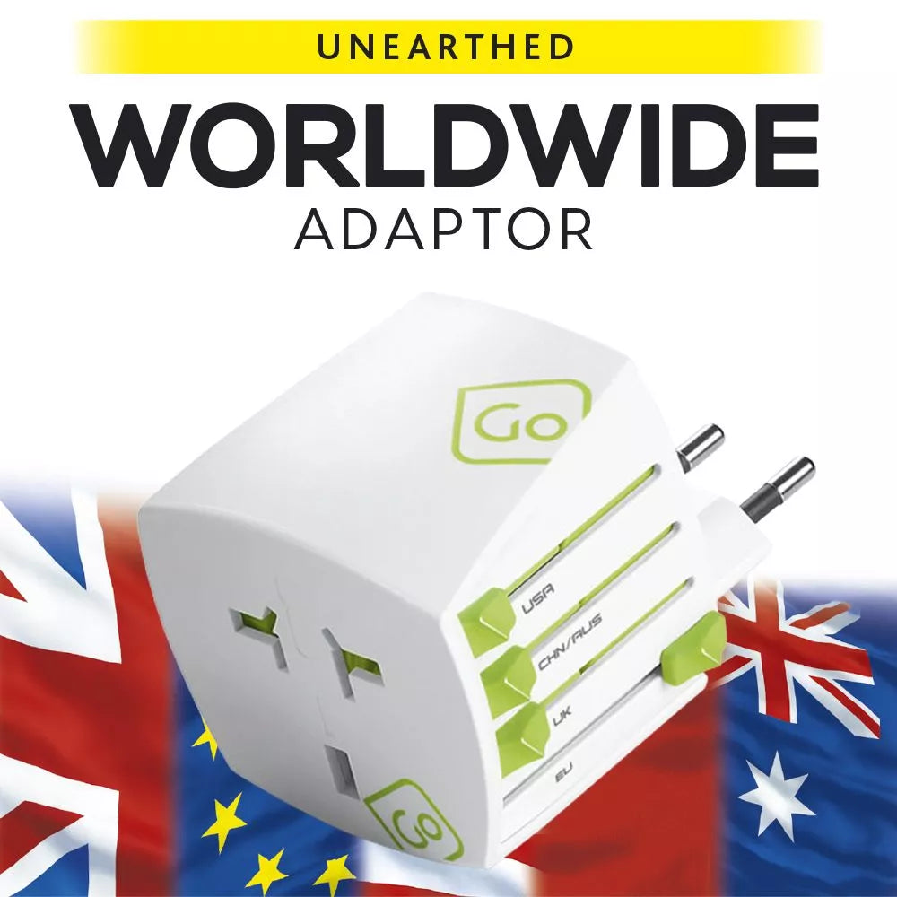 ADAPTADOR CORRIENTE UNIVERSAL (SIN TIERRA) - Pilgrim Tienda para viajeros