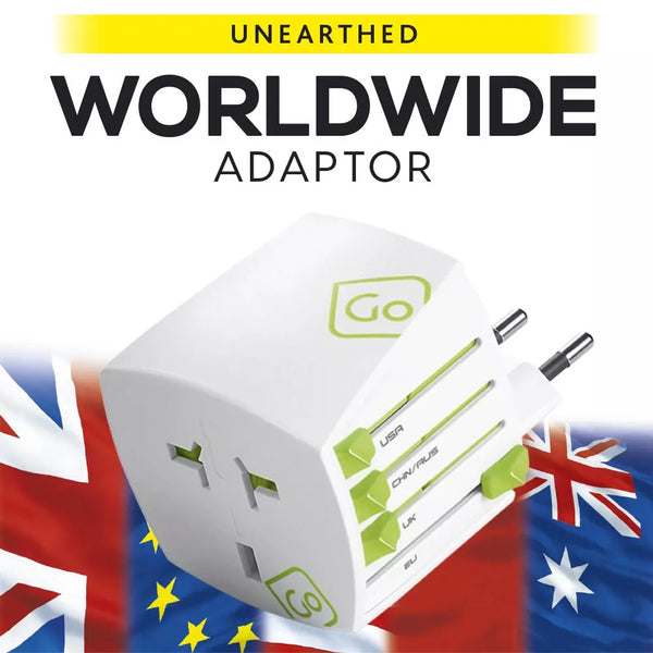 ADAPTADOR CORRIENTE UNIVERSAL (SIN TIERRA) - Pilgrim Tienda para viajeros