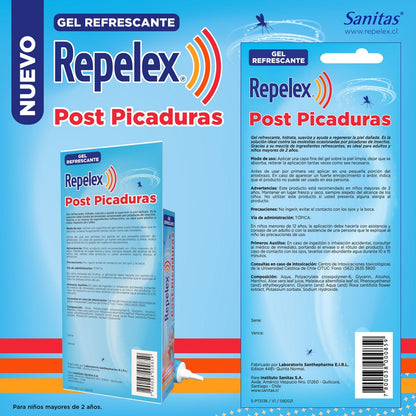 GEL POST PICADURA REPELEX - 15ML - Pilgrim Tienda para viajeros