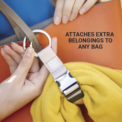 Clip Sujetador de Equipaje Ajustable Go Travel