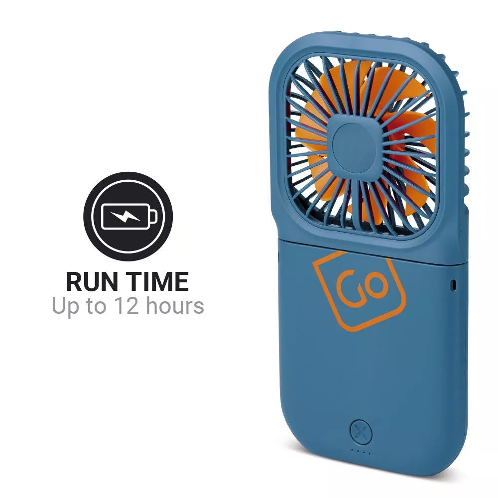 VENTILADOR DE VIAJE FLEXI/ VERSATIL + BATERIA EXTERNA EMERGENCIA