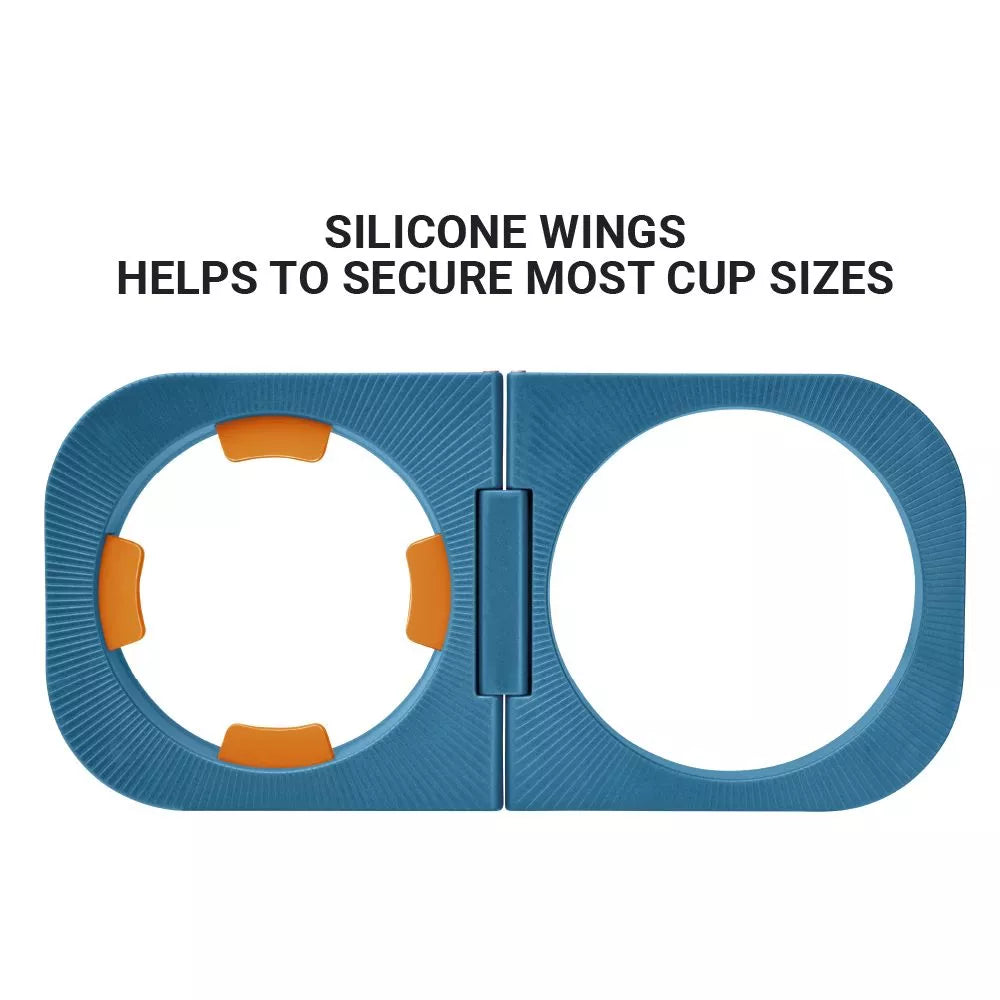 SOPORTE PLEGABLE VASOS ANTIDERRAME - Pilgrim Tienda para viajeros