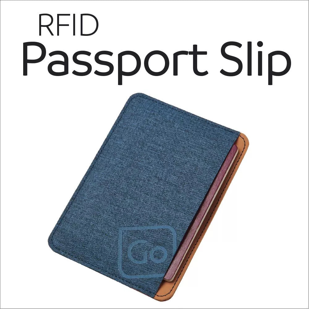 PORTA PASAPORTE SLIP CON BLOQUEO RFID - Pilgrim Tienda para viajeros