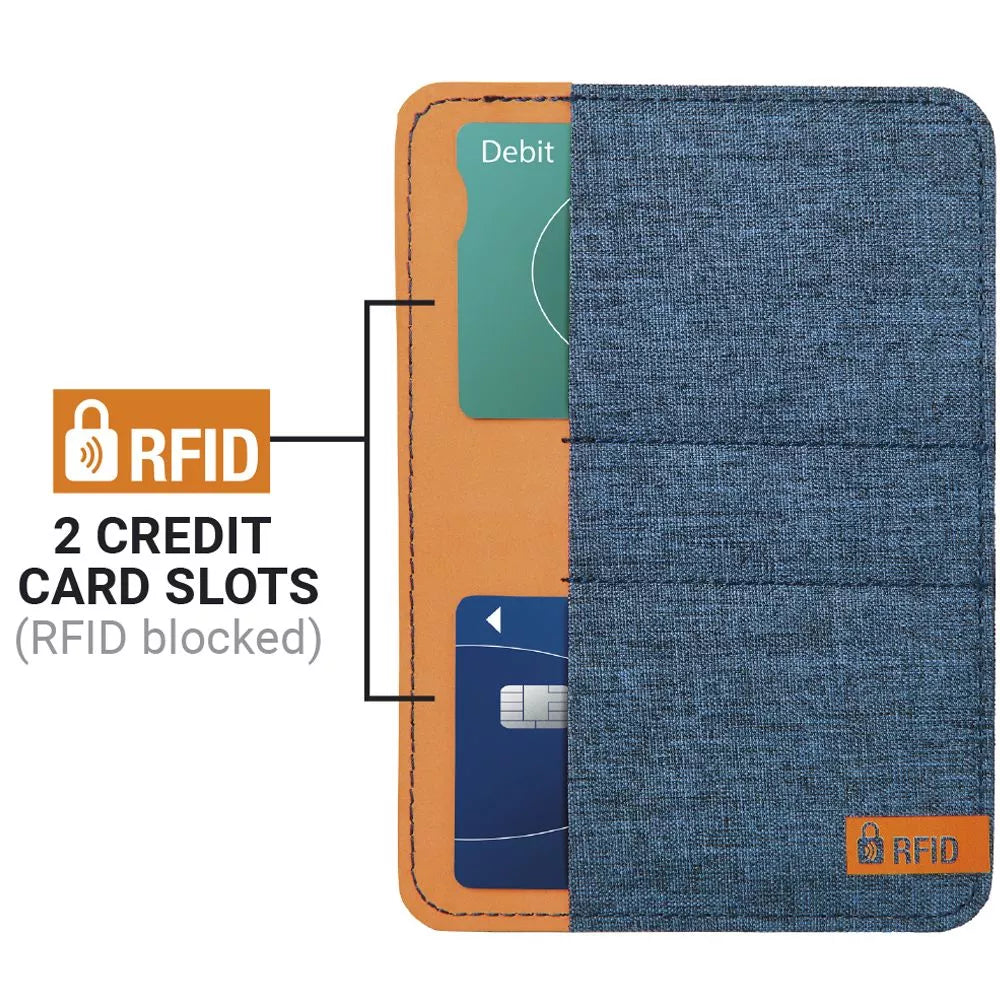 PORTA PASAPORTE SLIP CON BLOQUEO RFID - Pilgrim Tienda para viajeros