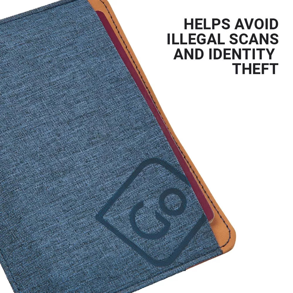 PORTA PASAPORTE SLIP CON BLOQUEO RFID - Pilgrim Tienda para viajeros