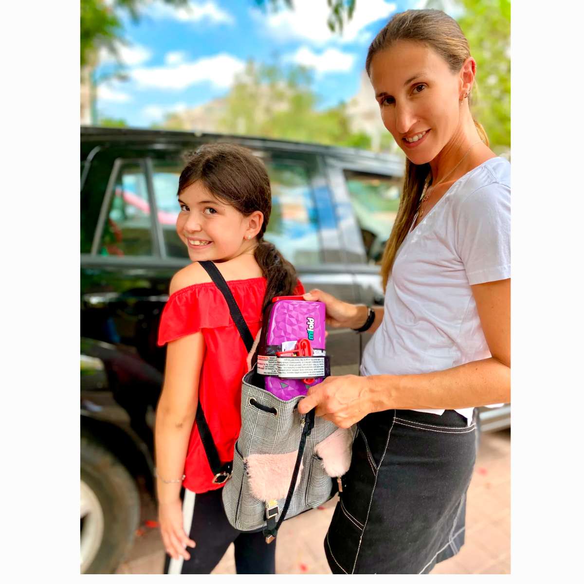 ALZADOR AUTO NIÑOS MIFOLD COMFORT PORTATIL - Pilgrim Tienda para viajeros