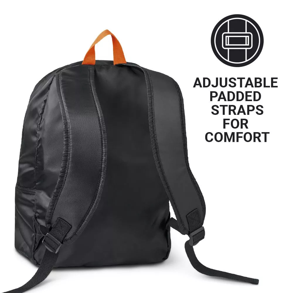 MOCHILA PLEGABLE ULTRALIVIANA 23LTS RPET IMPERMEABLE