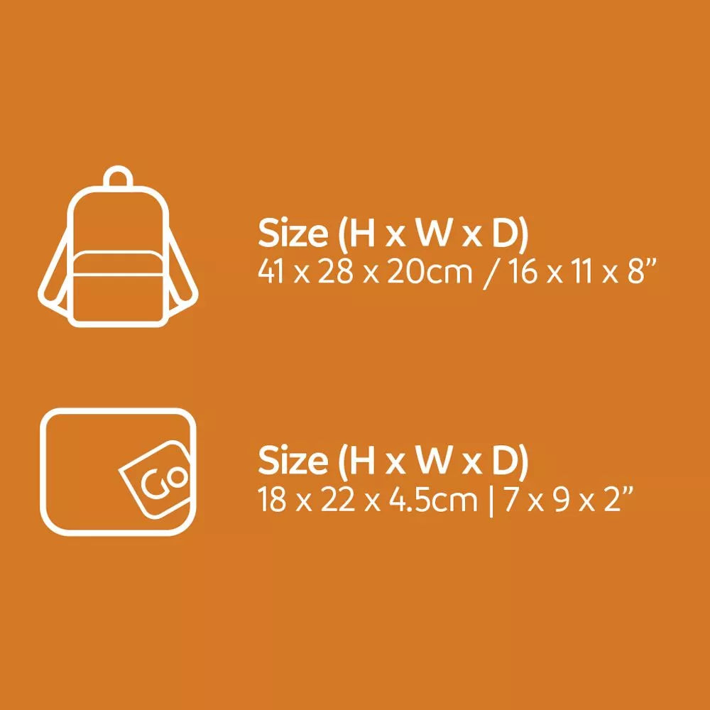 MOCHILA PLEGABLE ULTRALIVIANA 23LTS RPET IMPERMEABLE