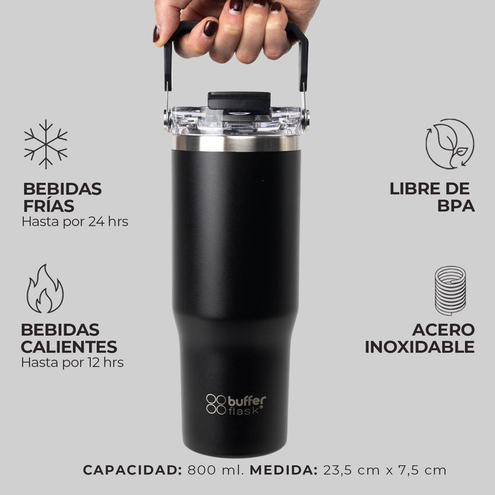 MUG VASO TERMICO BUFFER CUZCO 800 ML