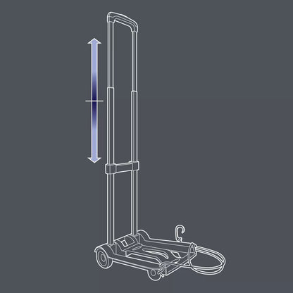 CARRO TRANSPORTADOR DE EQUIPAJE TROLLEY PLEGABLE - Pilgrim Tienda para viajeros