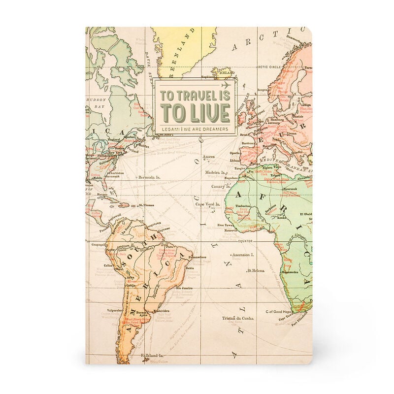 LIBRETA LEGAMI TRAVEL - COMPOSICION MEDIANA - Pilgrim Tienda para viajeros