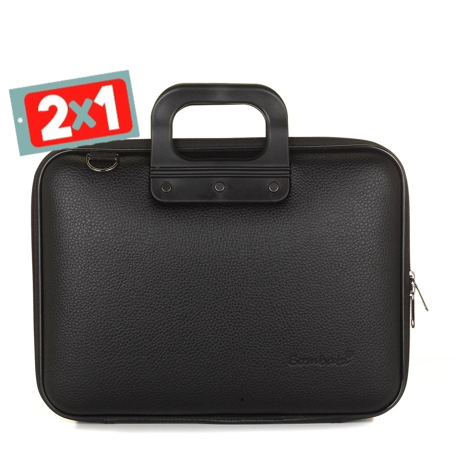 2X1 BOLSO BOMBATA ALL BLACK PARA NOTEBOOK 13&quot;