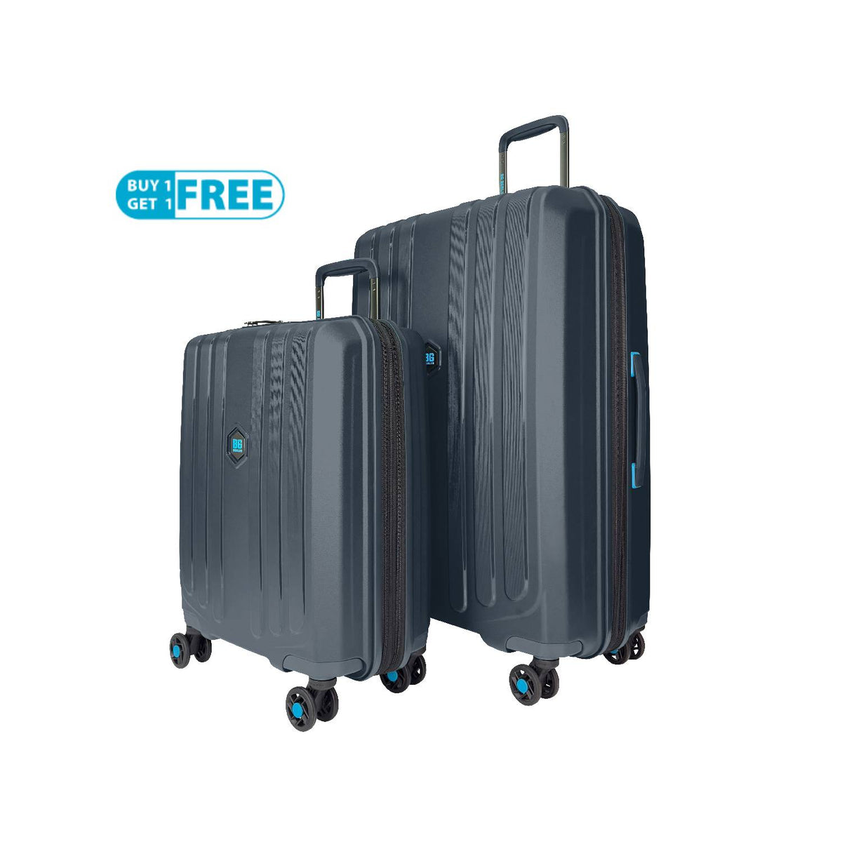 Set de Maletas BG Berlin Enduro Neo (Grande + Cabina) Azul