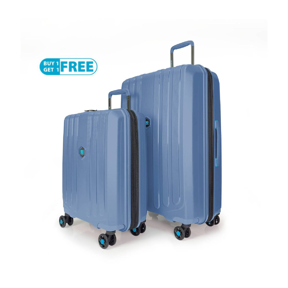 Set de Maletas BG Berlin Enduro Neo (Grande + Cabina) Celeste
